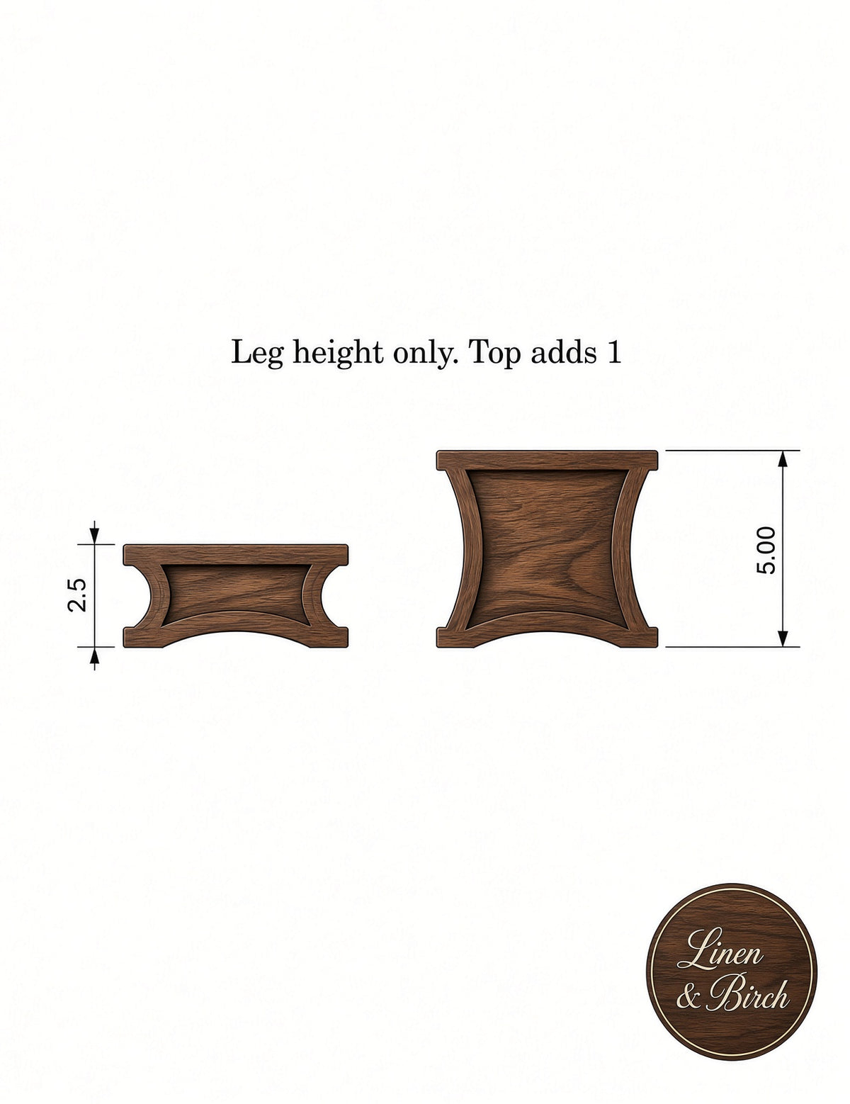 18" Carved Wood Lazy Susan – Swirl or Mandala Design, Tool-Free Legs (3" or 6")
