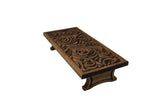 Carved Wood Buffet Riser | Modular Serving Stand